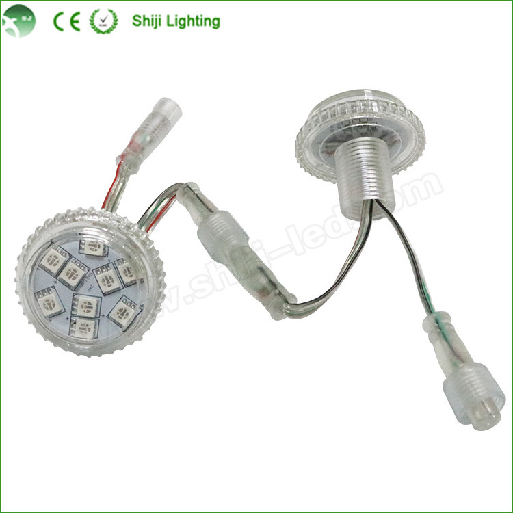 The New pixel dc-12v ws2811 led pixel outdoor building 2.16W digital led module light