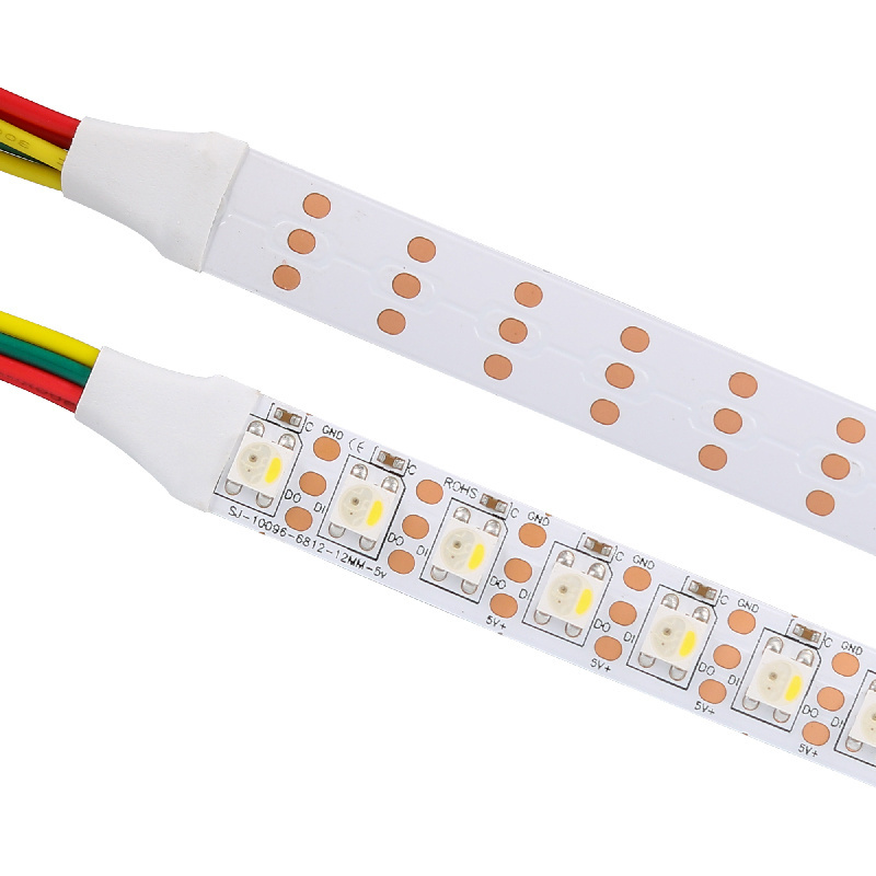 custom professional brightness WS2812B SK6812  5050 rgbw rgbww rgbnw 60 30 144 leds 1m 5v pixel led strip light IP20 IP65 IP67