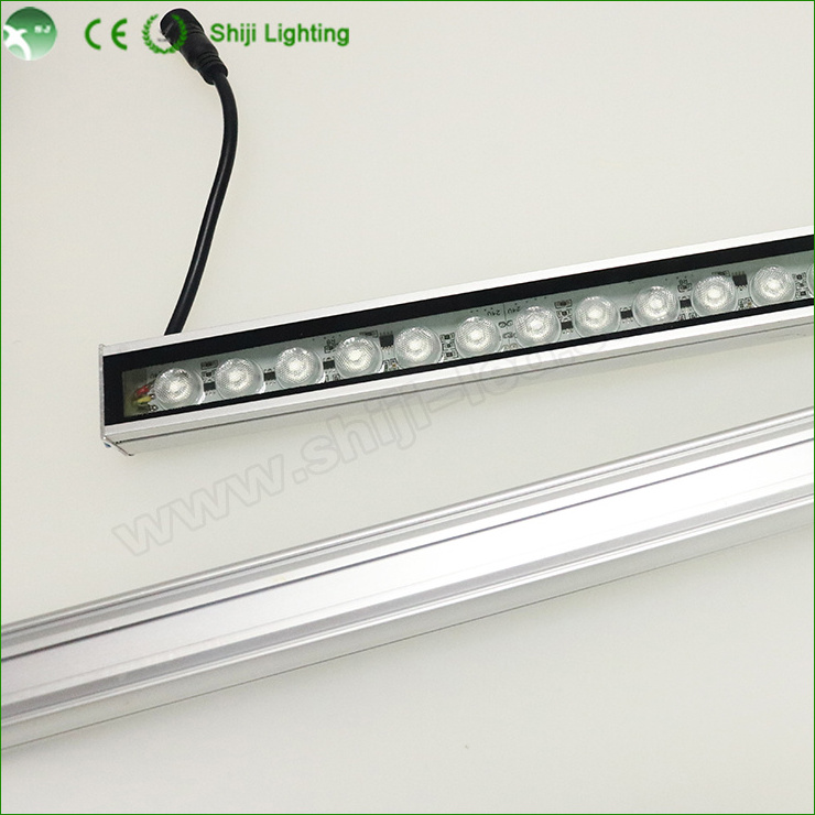 color changing  lighting high lumens 48leds 24w led strip 5050 pixel led bar outdoor led wall washer light  ip67