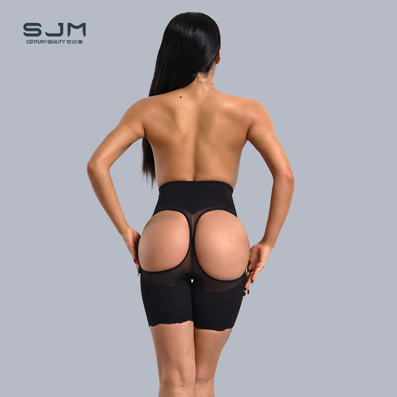 Century Beauty Women High End 2-In-1 Shapewear Panties Plus Size Butt Lifter Slimming Pants Haute Faconnage Shorts Shapers