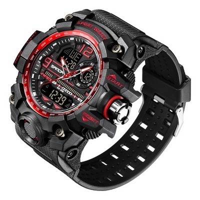 SANDA 3133 Top Brand Sports Watch Man Waterproof Digital Quartz Wristwatch