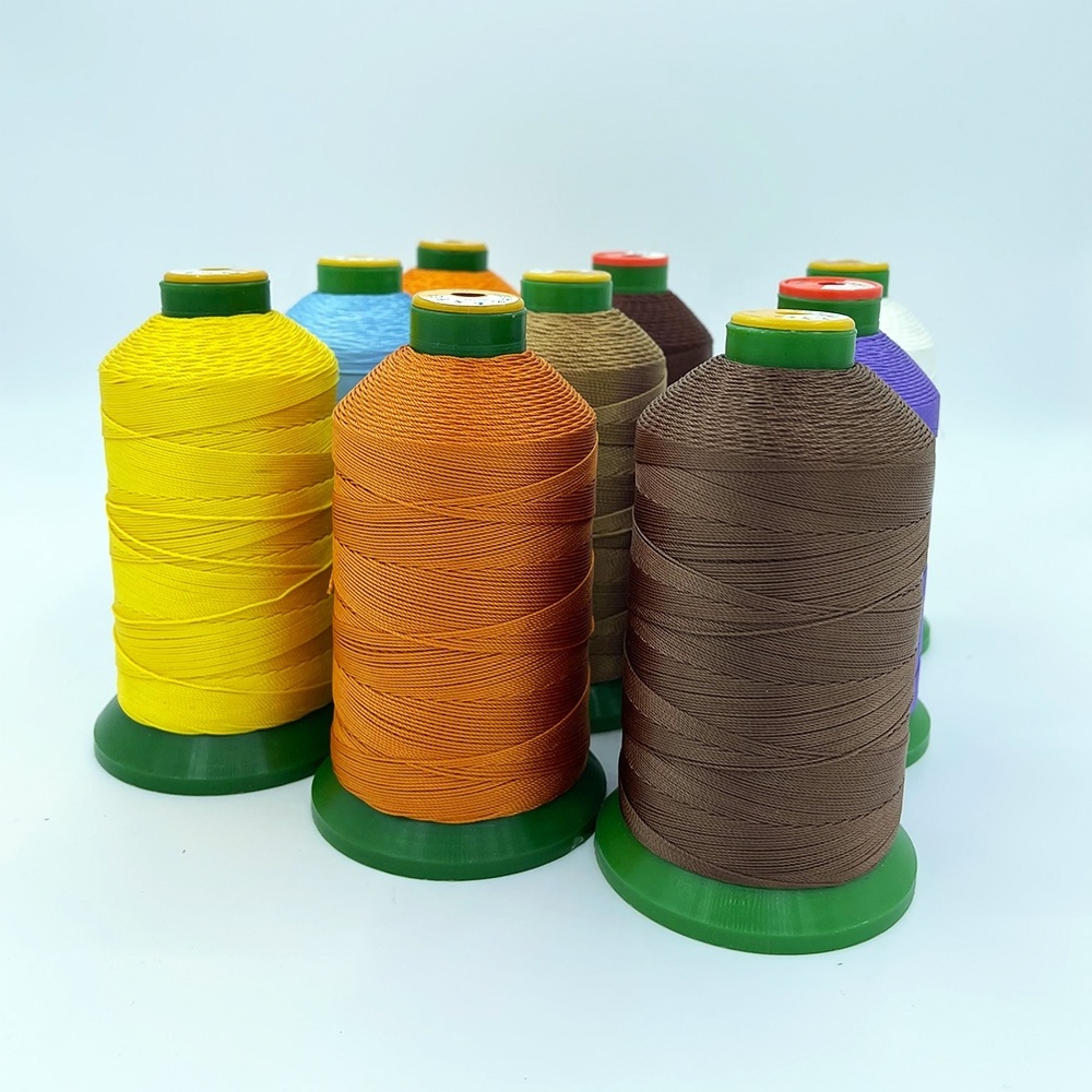 Factory Sale industrial materials bonded nylon thread for sewing leather