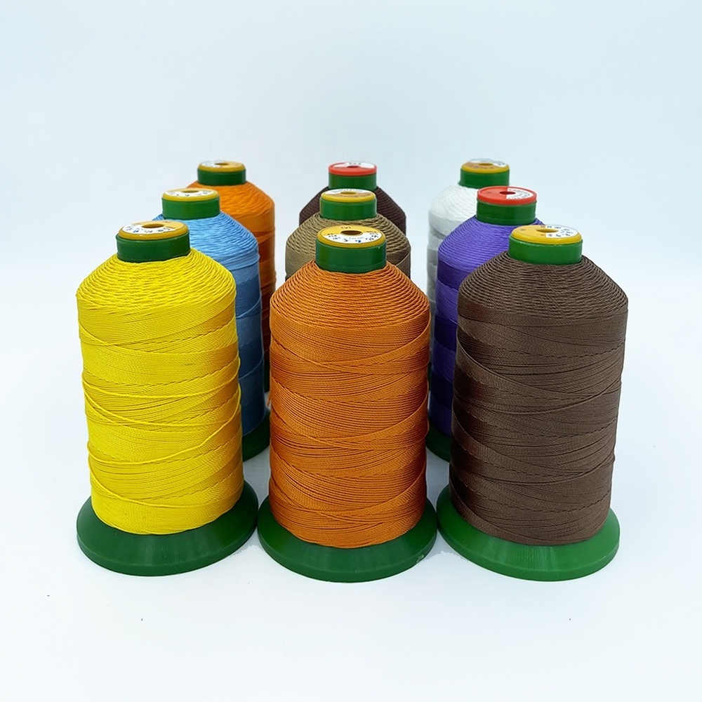 Factory Sale industrial materials bonded nylon thread for sewing leather