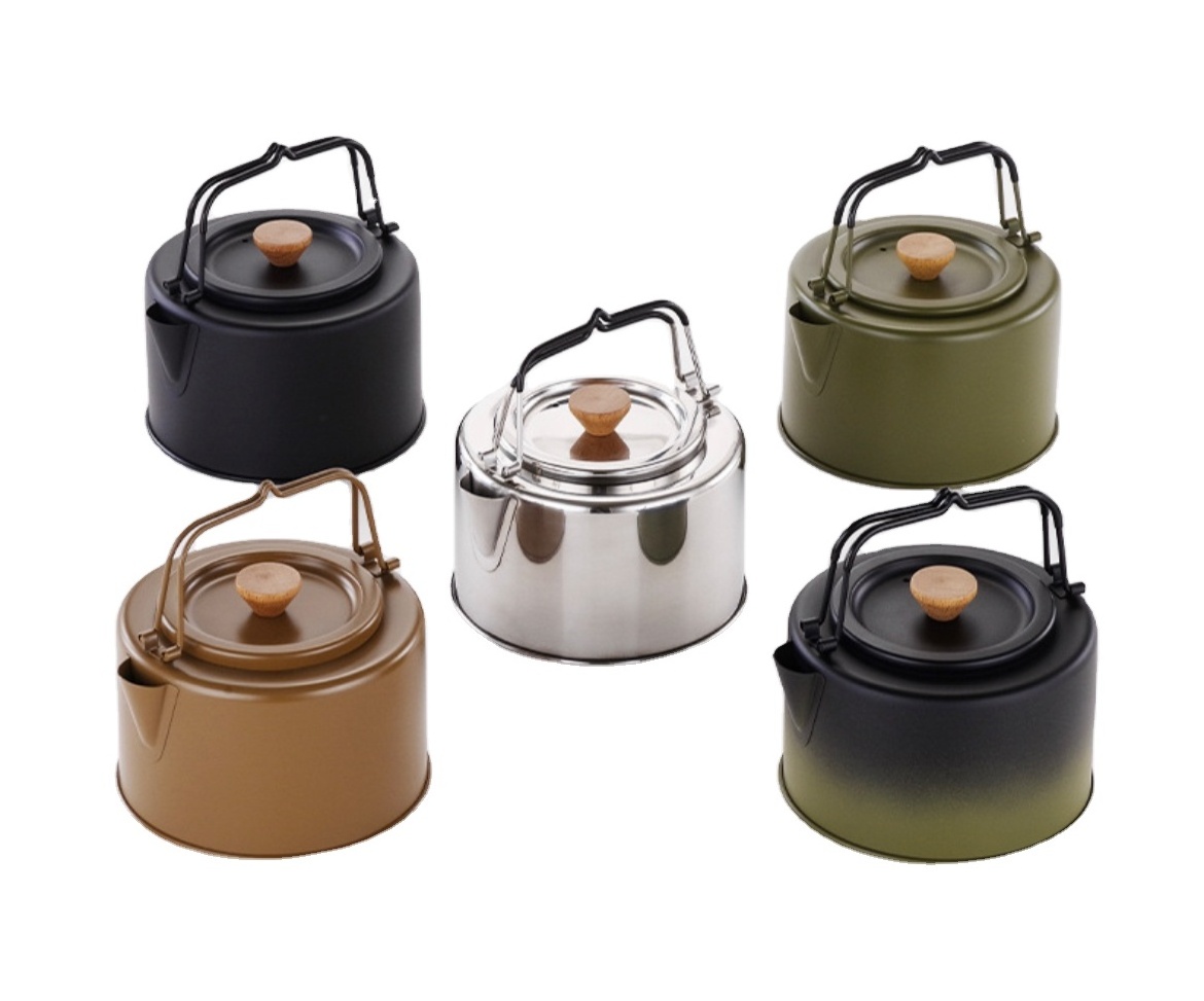 304 stainless steel camping kettle