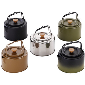 304 stainless steel camping kettle