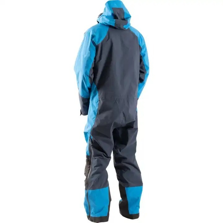 New Arrival Winter Ski Jumpsuit One Piece Snow Suit For Men Fill Goose Down Wear Full Body Ski Tracksuit