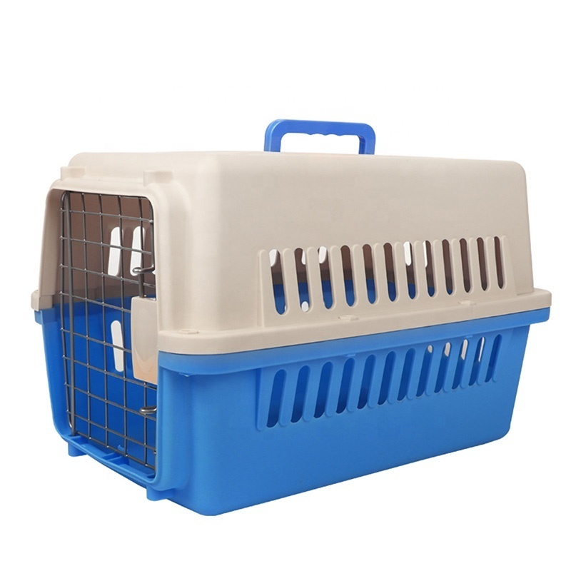 Plastic Portable Cat Dog Luxury Pet Cage Airline Travel Pet Carrier