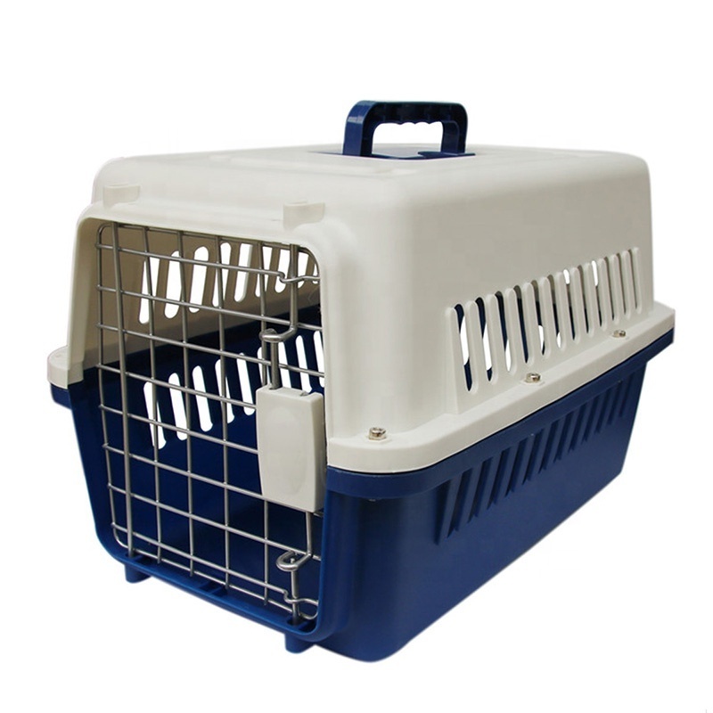 Plastic Portable Cat Dog Luxury Pet Cage Airline Travel Pet Carrier