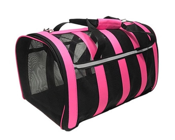 Portable Sided Pet Travel Carrier Dog Tote Bag Airline Pet Carrier for small dogs cats