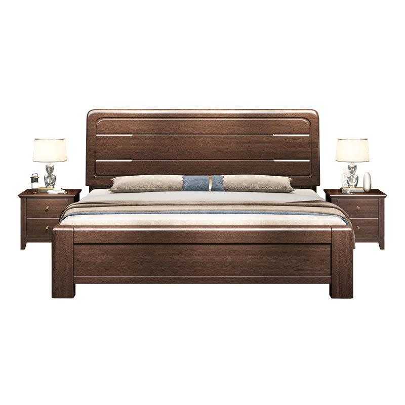 New Chinese style solid wood bed