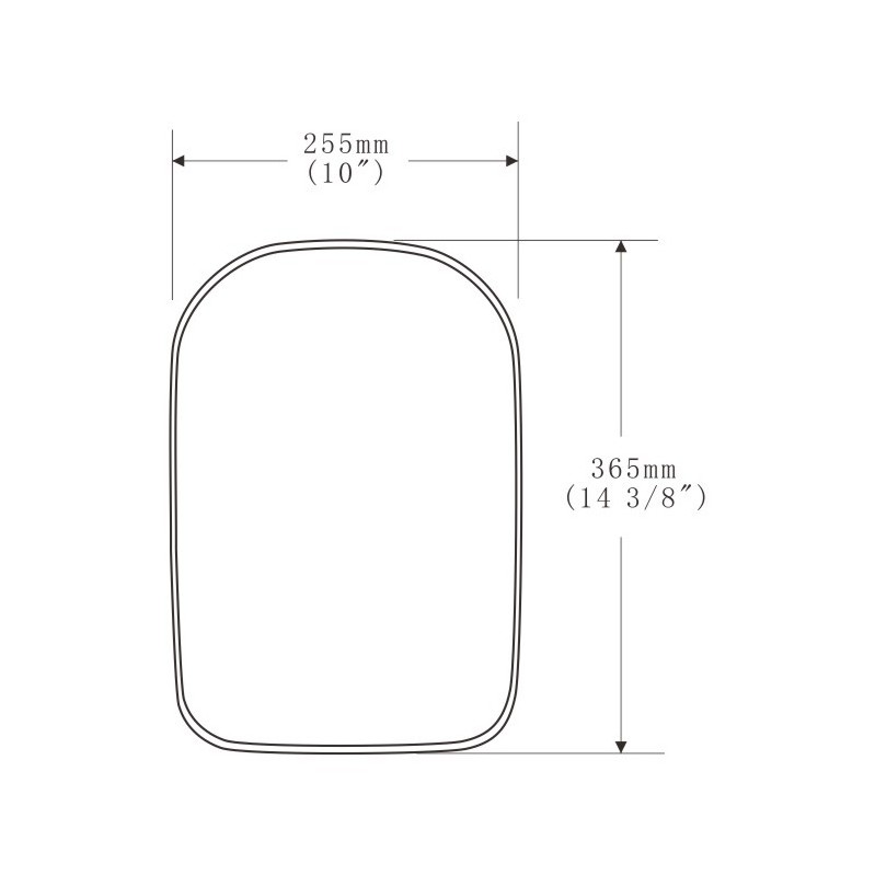 shiliduo SL-626 Brand New Rearview Mirror Side Mirror For 08 Dongfeng Tianlong Truck rearview mirror 255X365mm