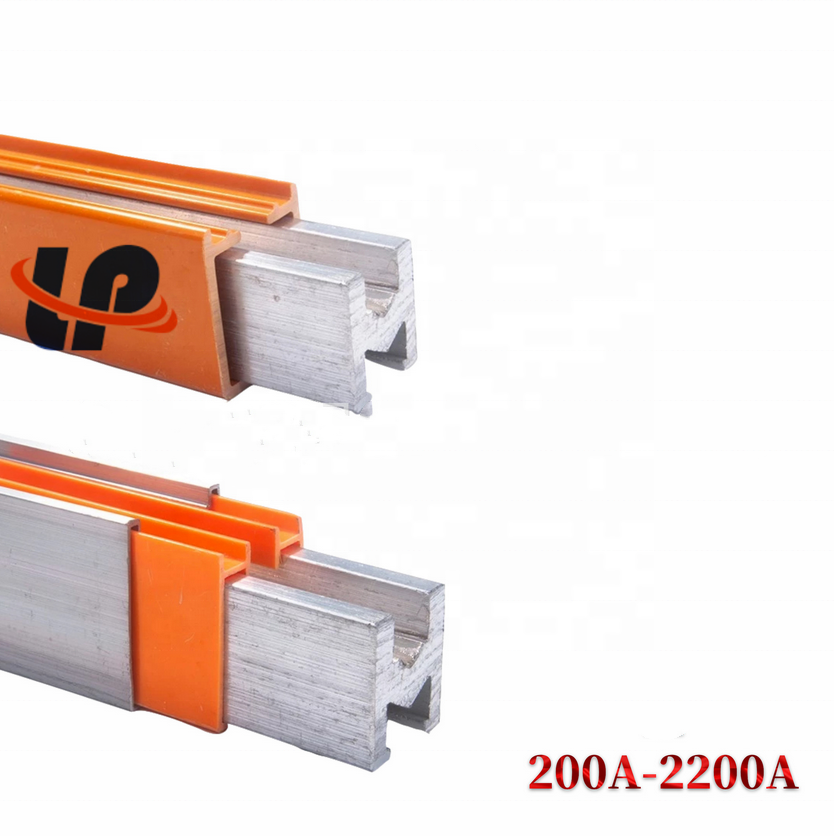 Factory Price 200A--1250A Single Pole Isolated Conductor Aluminium Rail Busbar System For Crane