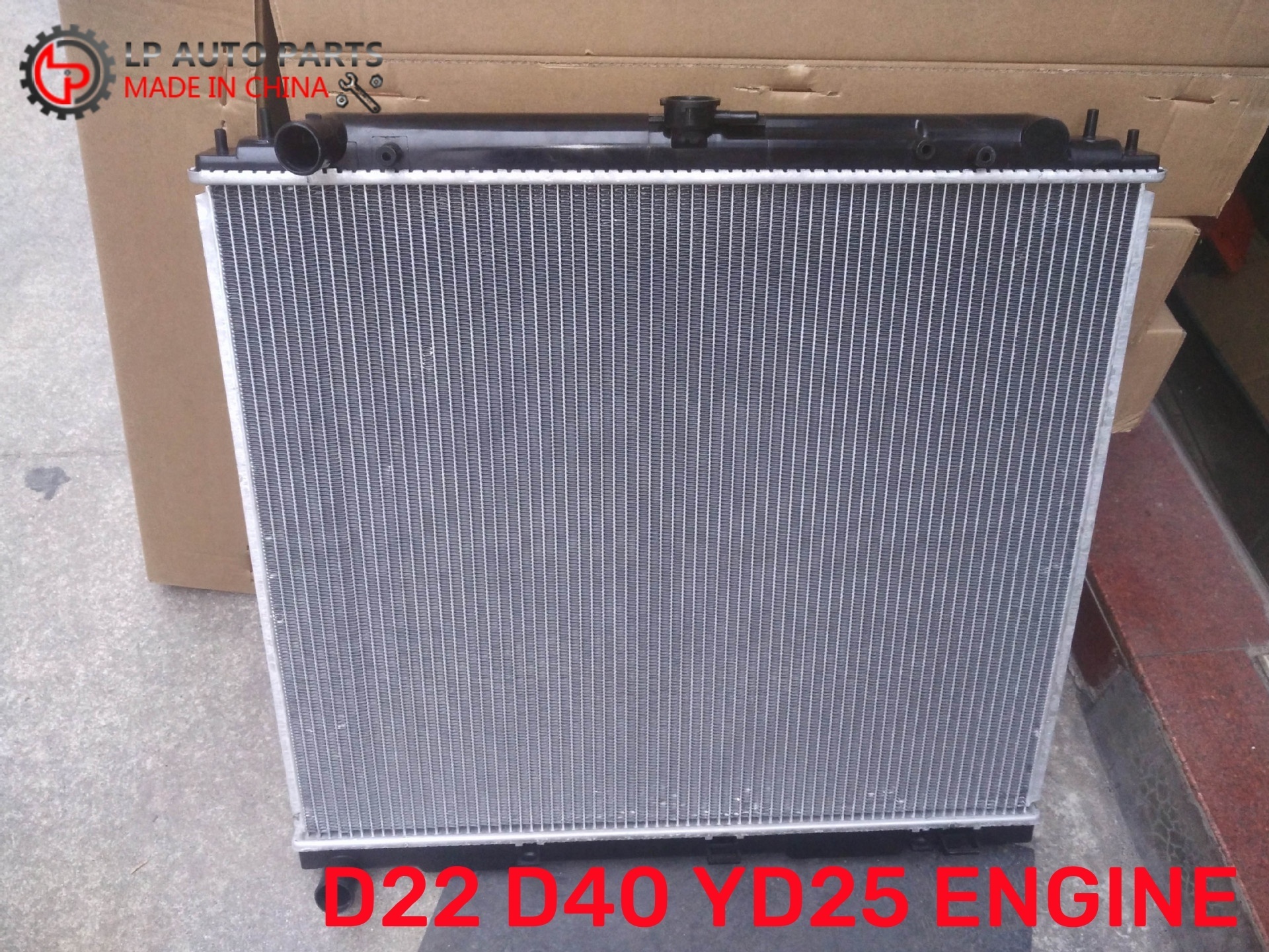 Car Aluminum 21460-EB30A WATER COOLING TANK YD25 D40 Engine Radiator for Nissan NP300 Navara YD25DDTI D22 D40 PATHFINDER R51