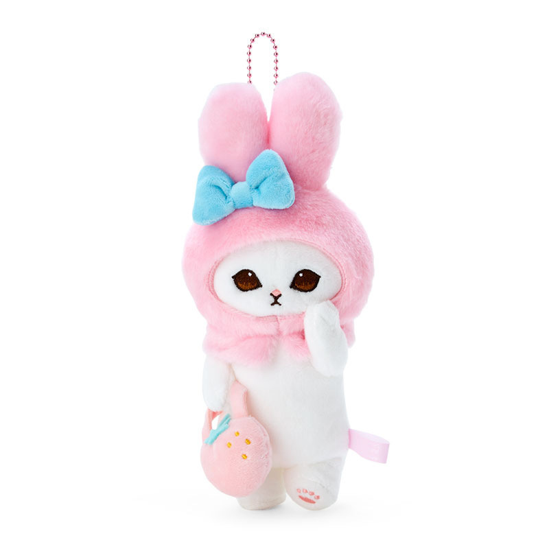 Kawaii 18cm 6Styles Mofusands X Sanrios Hello Kitties Kuromis Bag Pendant Mofusands Cat Plush Toy