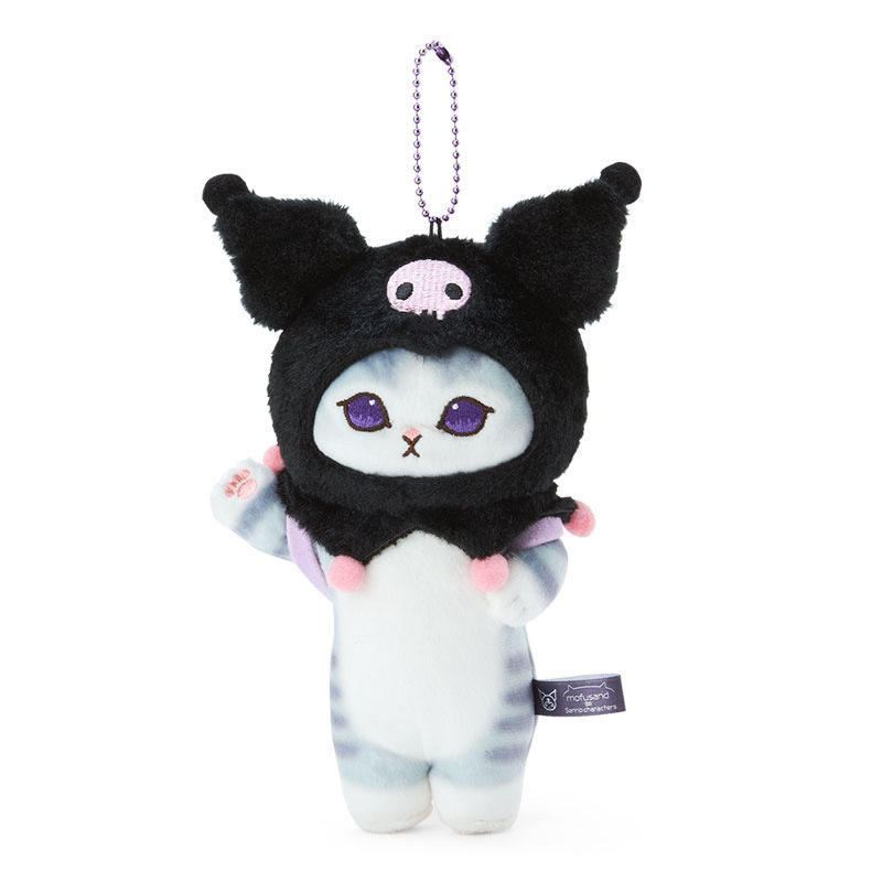 Kawaii 18cm 6Styles Mofusands X Sanrios Hello Kitties Kuromis Bag Pendant Mofusands Cat Plush Toy