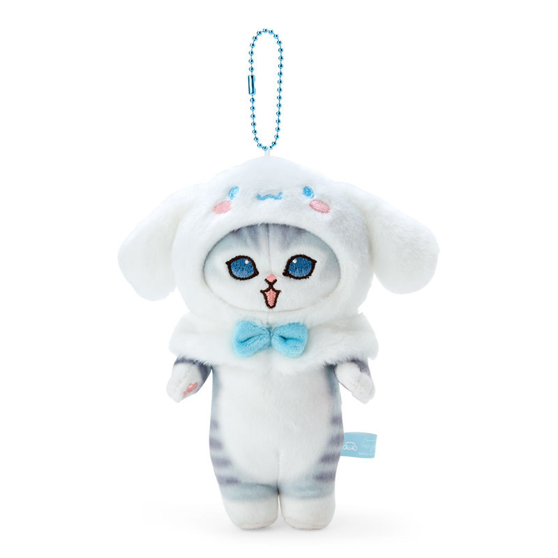 Kawaii 18cm 6Styles Mofusands X Sanrios Hello Kitties Kuromis Bag Pendant Mofusands Cat Plush Toy