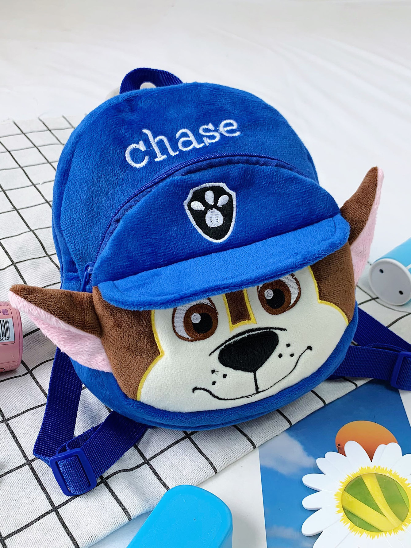 2023 Plush Backpack Kids Dog Patrolling Cartoon Character PAWs Patroles Kindergarten School Bag Children Gift