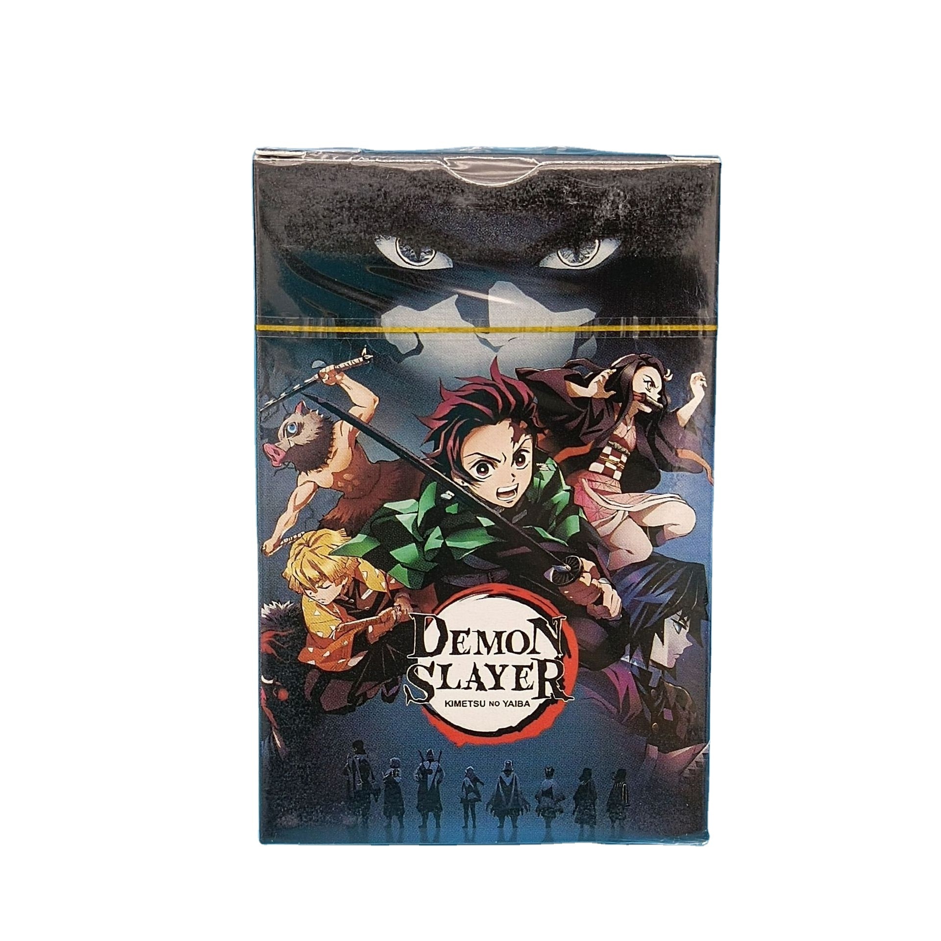 Shili Toy Anime Demon Slayer Playing Cards Game Genshin Impact Poker Cartoon 52 Card Deck for Party Gifts