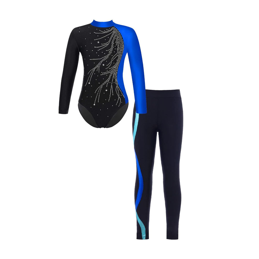 High quality design Long Sleeve Gymnastic Leotard for Girls Training Practice Bodysuit Every Gymnastics Session