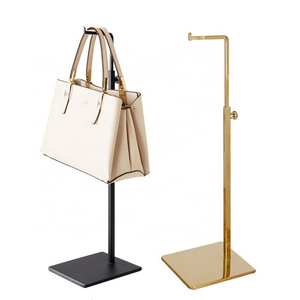 Adjustable Metal Stainless Steel Handbag Display Holder Bag Stand