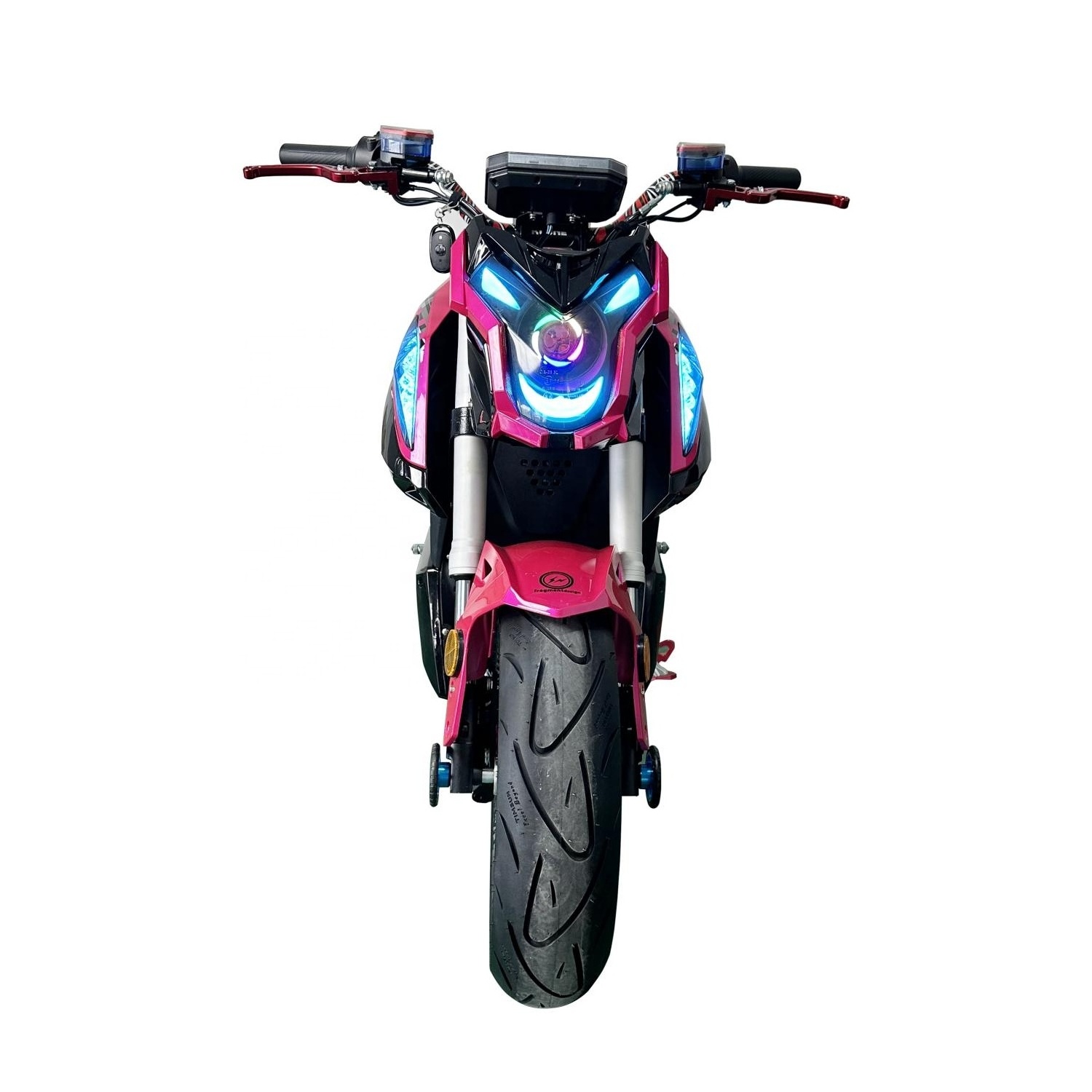 Factory single swing arm 13inch 72V 4000w cheap electric motorcycle eec certificate high speed 80km h electric scooter