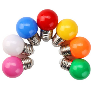 G45 LED decorative bulb, christmas and bar lighting red, green, yellow, pink holidays bulbs