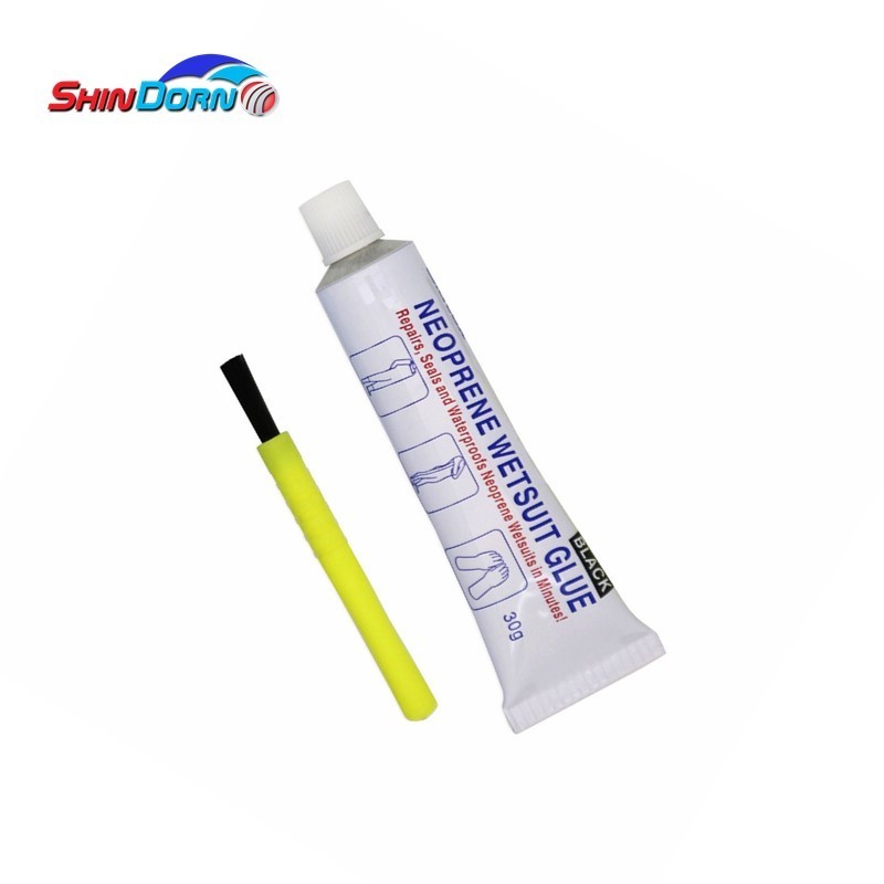 30g Black neoprene rubber adhesive for wetsuit repair kit