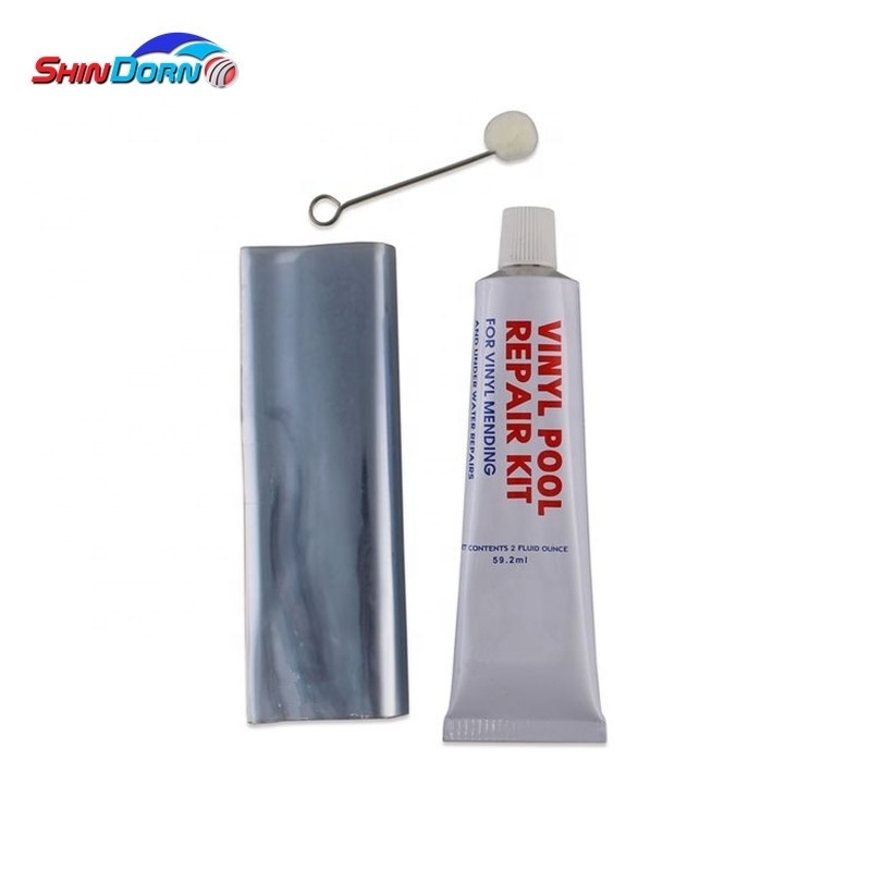 Heavy duty underwater sealants vinyl pool repair kit with vinyl pool liner glue