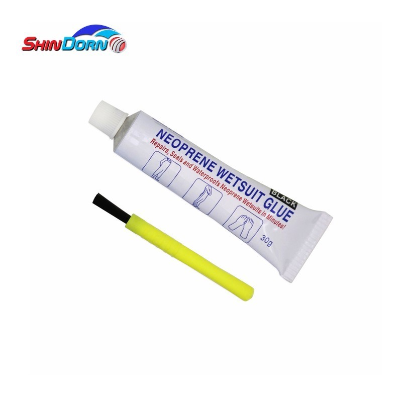 30g Black neoprene rubber adhesive for wetsuit repair kit