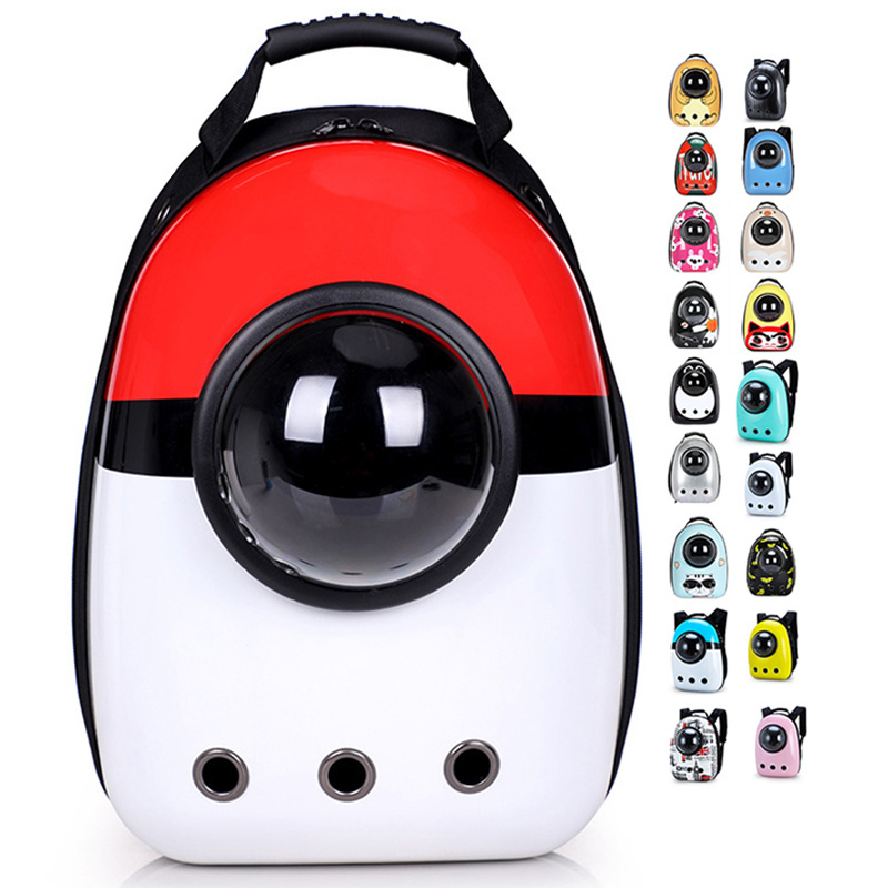 Portable Cat Backpack Cat Dog Carrier Backpack Astronaut Space Capsule For Kitty Puppy Carrying Pet Shoulders Bag Pets Supplies