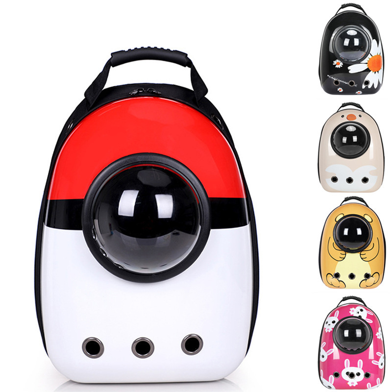 Portable Cat Backpack Cat Dog Carrier Backpack Astronaut Space Capsule For Kitty Puppy Carrying Pet Shoulders Bag Pets Supplies