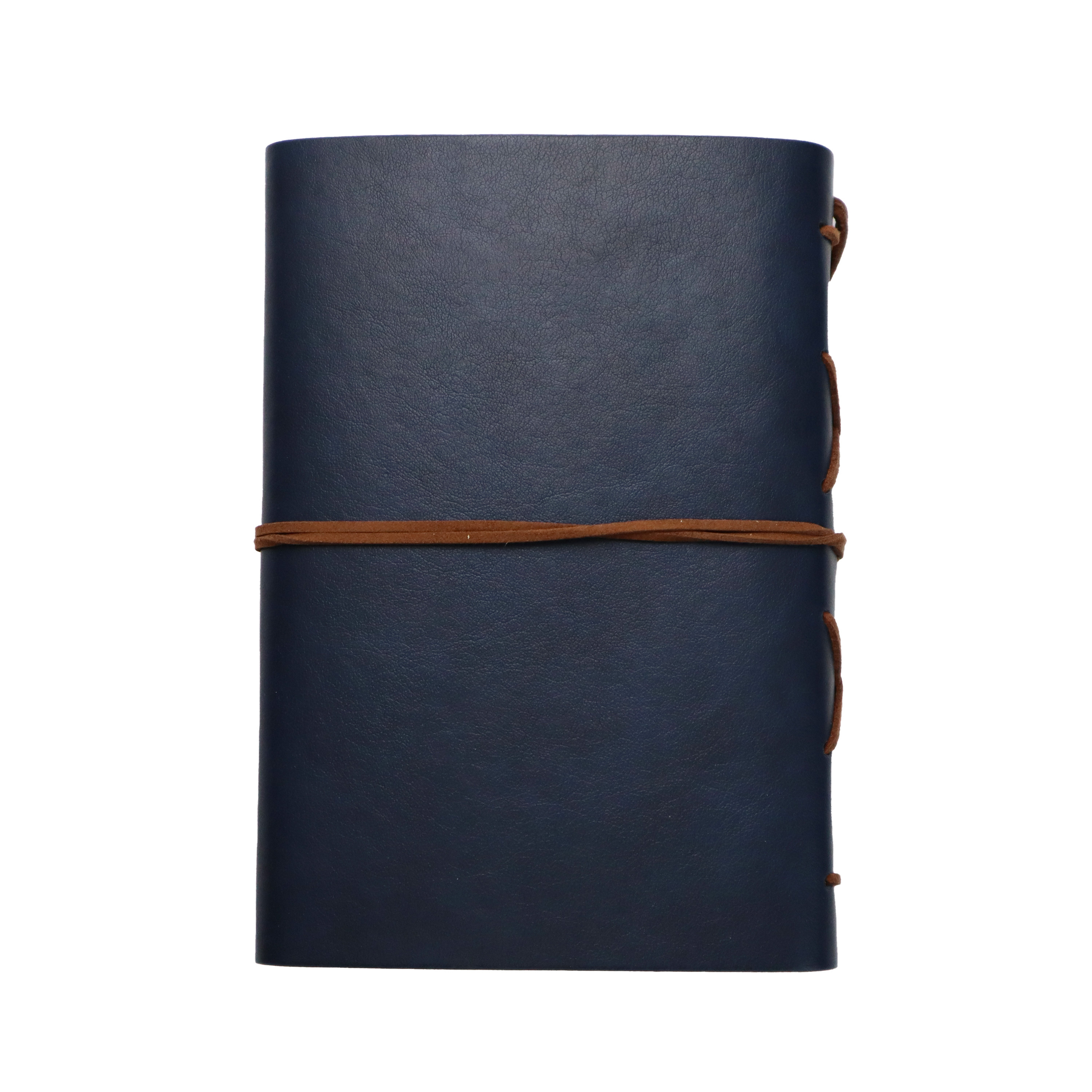 High Quality Handmade Vintage Leather Travel Journal Maker Refillable Notebook with Binder