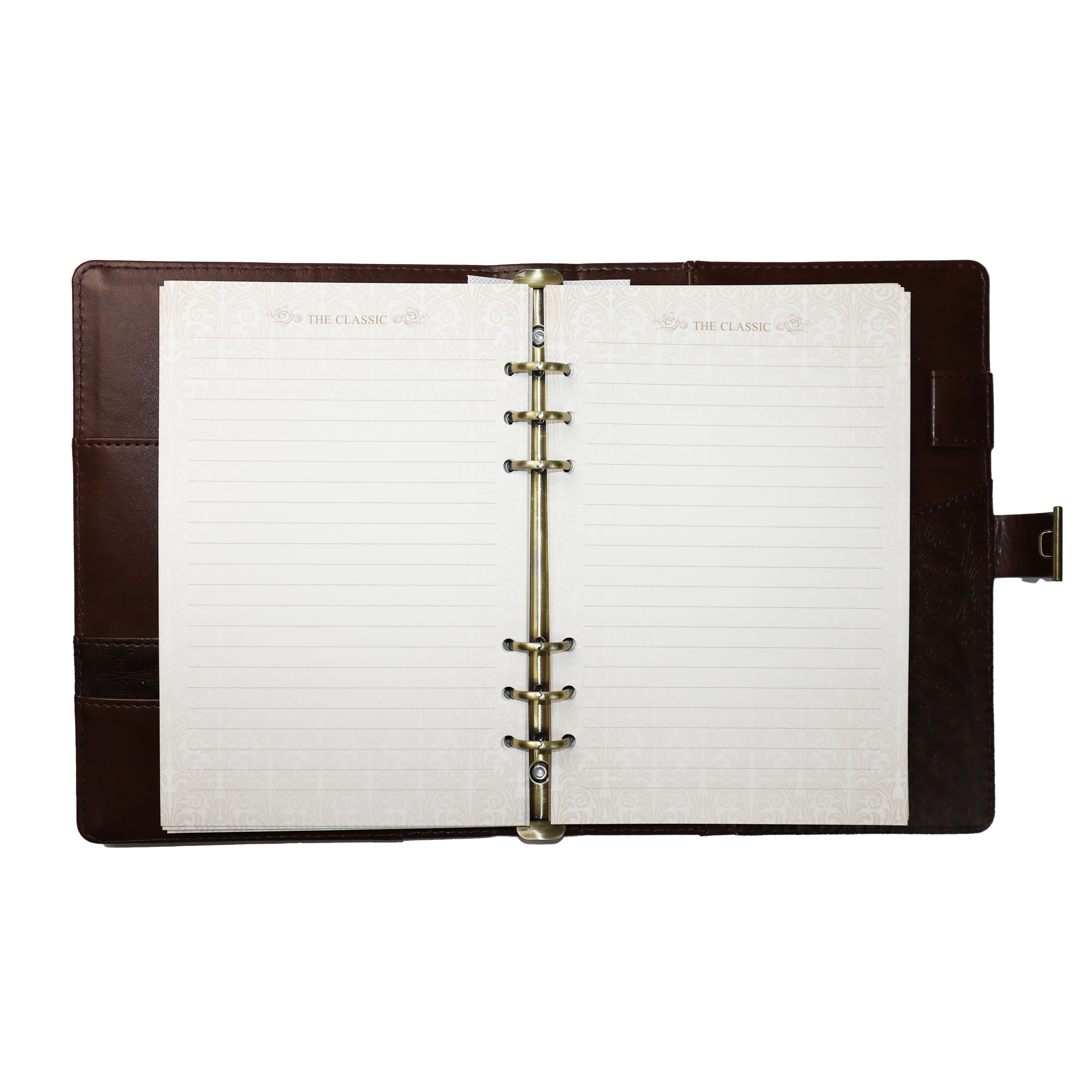 Customize A5 PU Leather Vintage Journal Notebook Diary with Lock