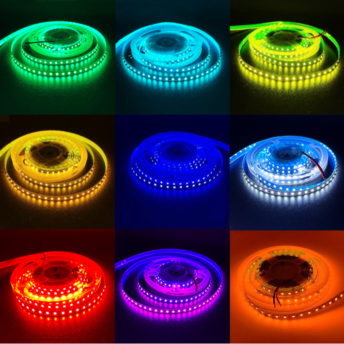 wholesale line lights wedding cabinet wardrobe lighting 12v 8mm 2835 60 beads 120 beads flex led light strip