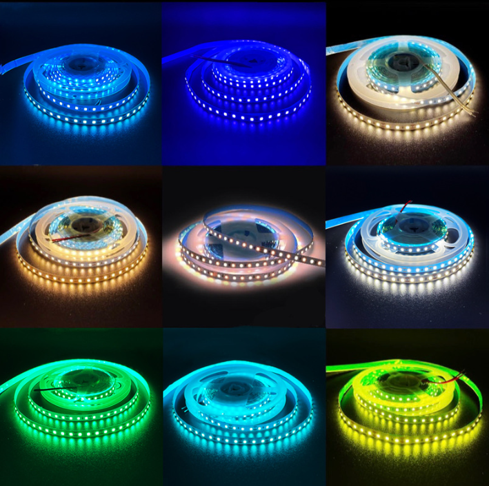 wholesale line lights wedding cabinet wardrobe lighting 12v 8mm 2835 60 beads 120 beads flex led light strip