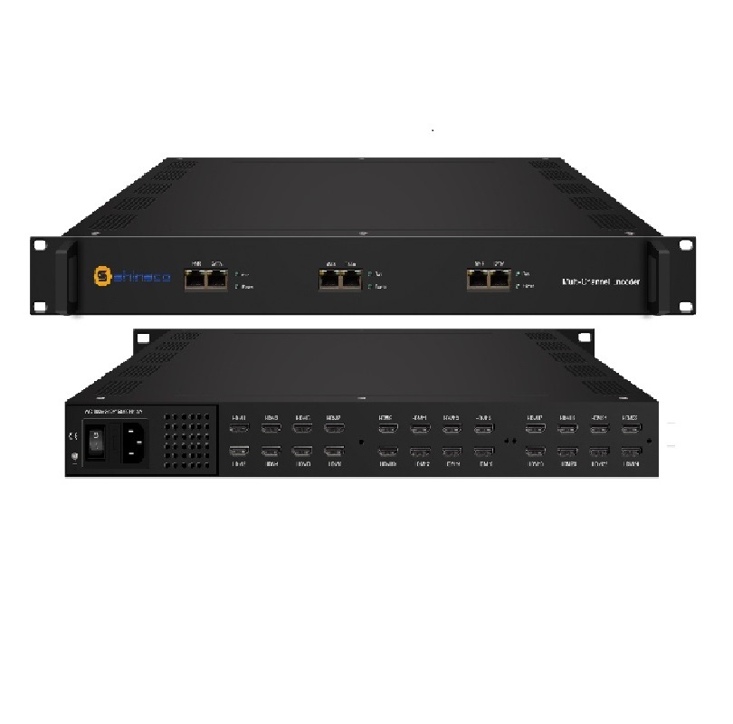 16 or 24 Channel HDMI To IP MPTS SPTS IPTV Encoder