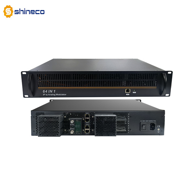 Multi Channel  IP to  Analog RF Modulator