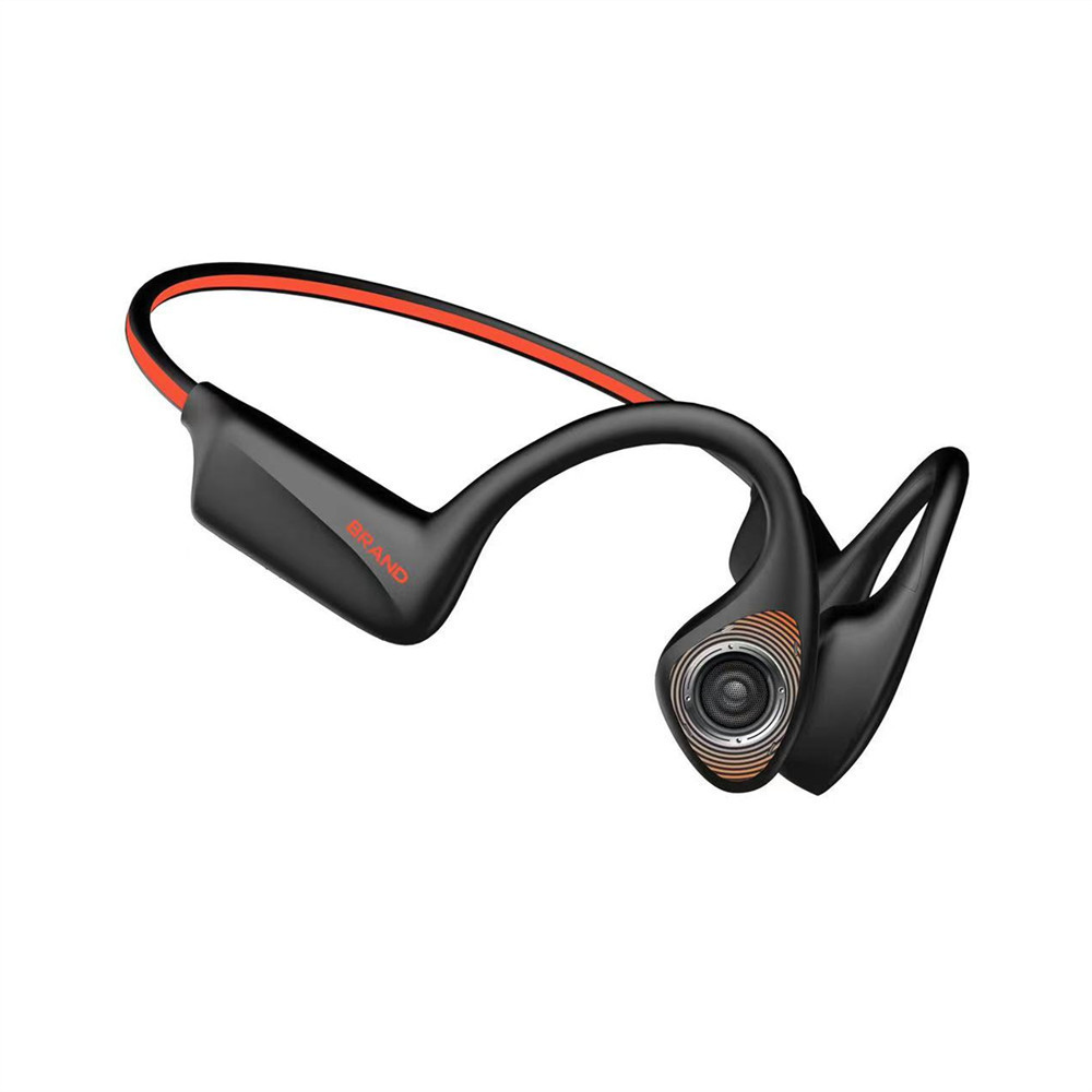 Sweat Resistant Wireless Earphones for Workouts and Running with Premium Deep Base 8-9hrs Music Time Bone Conduction Headphones