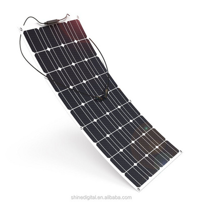 Mono Portable Flexible Solar Panel 20 Wp 30 w 40watt 50 watt 60Watt 90wp 100w 120 Watt 130 W 150 wp 180Wp 200W