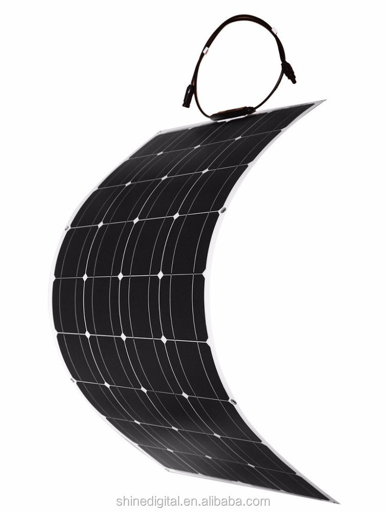 Mono Portable Flexible Solar Panel 20 Wp 30 w 40watt 50 watt 60Watt 90wp 100w 120 Watt 130 W 150 wp 180Wp 200W