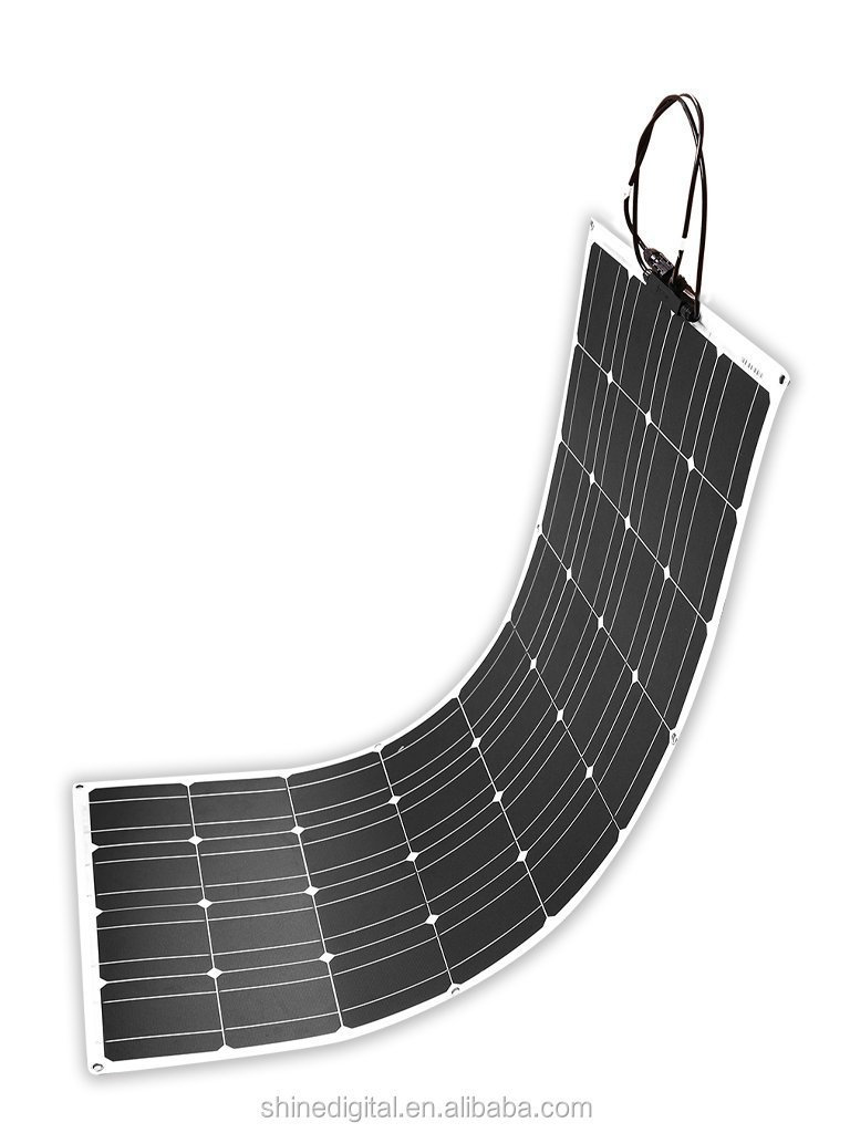 Mono Portable Flexible Solar Panel 20 Wp 30 w 40watt 50 watt 60Watt 90wp 100w 120 Watt 130 W 150 wp 180Wp 200W