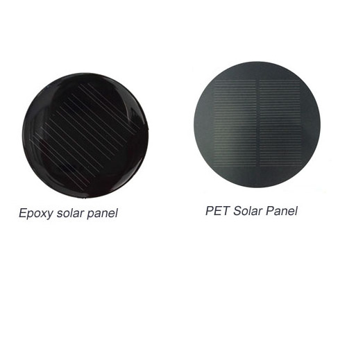 Custom made mini solar panel 12v 6v 5v 5w epoxy and PET laminated triangle round solar panel