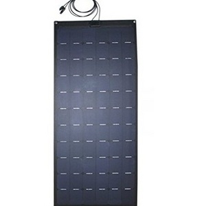 Customize  black semi flexible ETFE 80W 100W 110W 120W 150W 160w solar panel