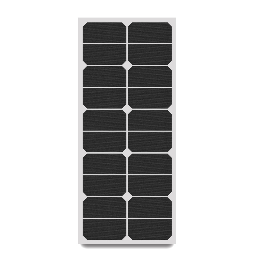 535mm wide  Mini 30w 12 volt flexible solar panel for led