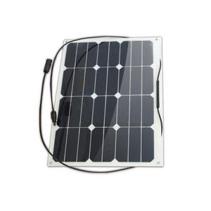 535mm wide  Mini 30w 12 volt flexible solar panel for led