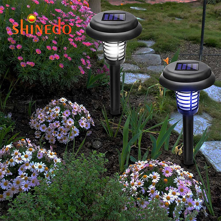 Led Outdoor Solar Mosquito Killer  Lawn Waterproof Solar Mosquito Killer /Lamp for Yard Garden