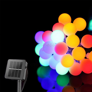 8 Mode Waterproof 18ft 50 LED Battery Powered Globe Starry Fairy Christmas String Lights With Remote