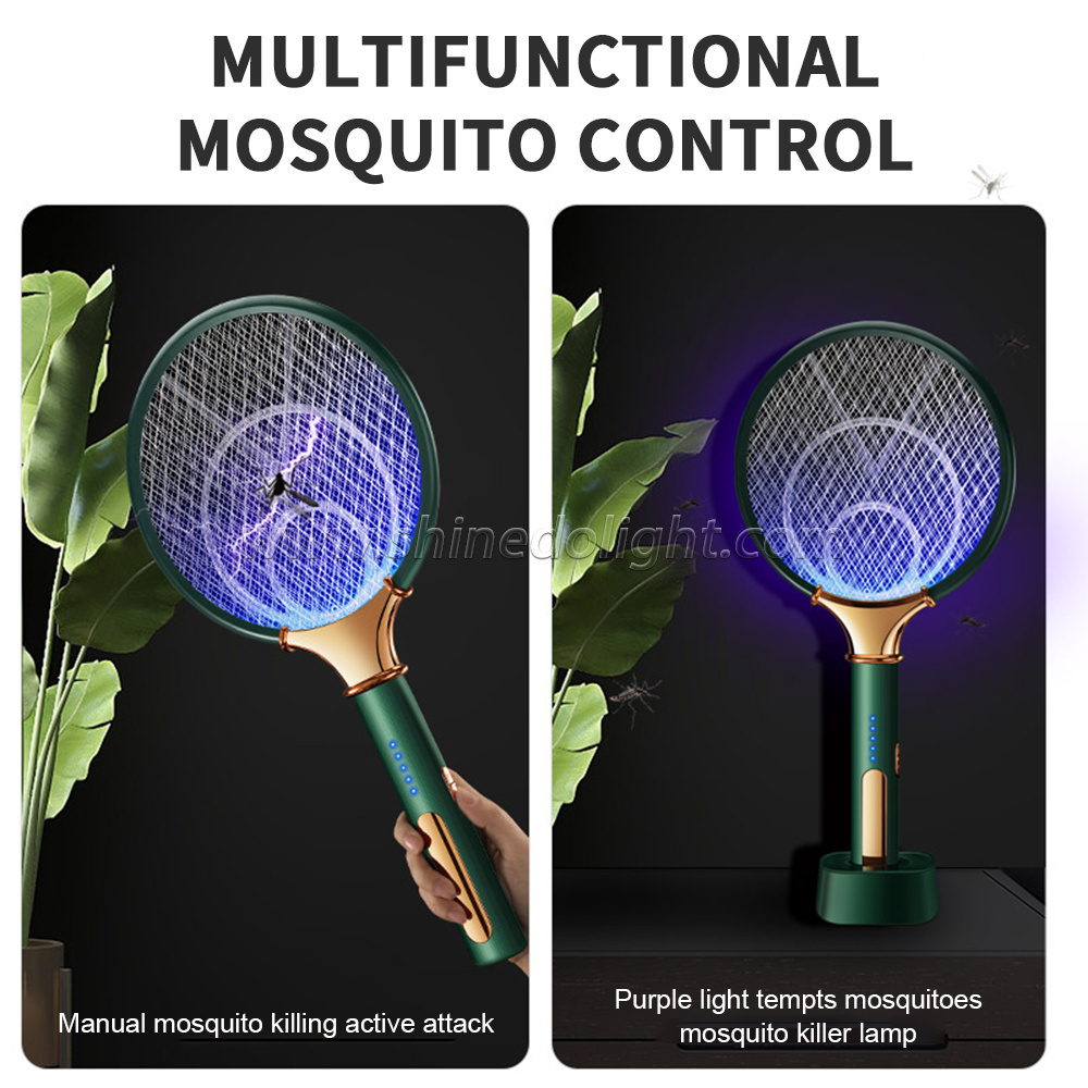 Mosquito Swatter Anti Mosquito Lamp Rechargeable Electric Mosquito Killer Lamp