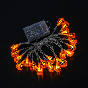 Halloween holiday decoration string light series Battery box LED pumpkin ghost claw light