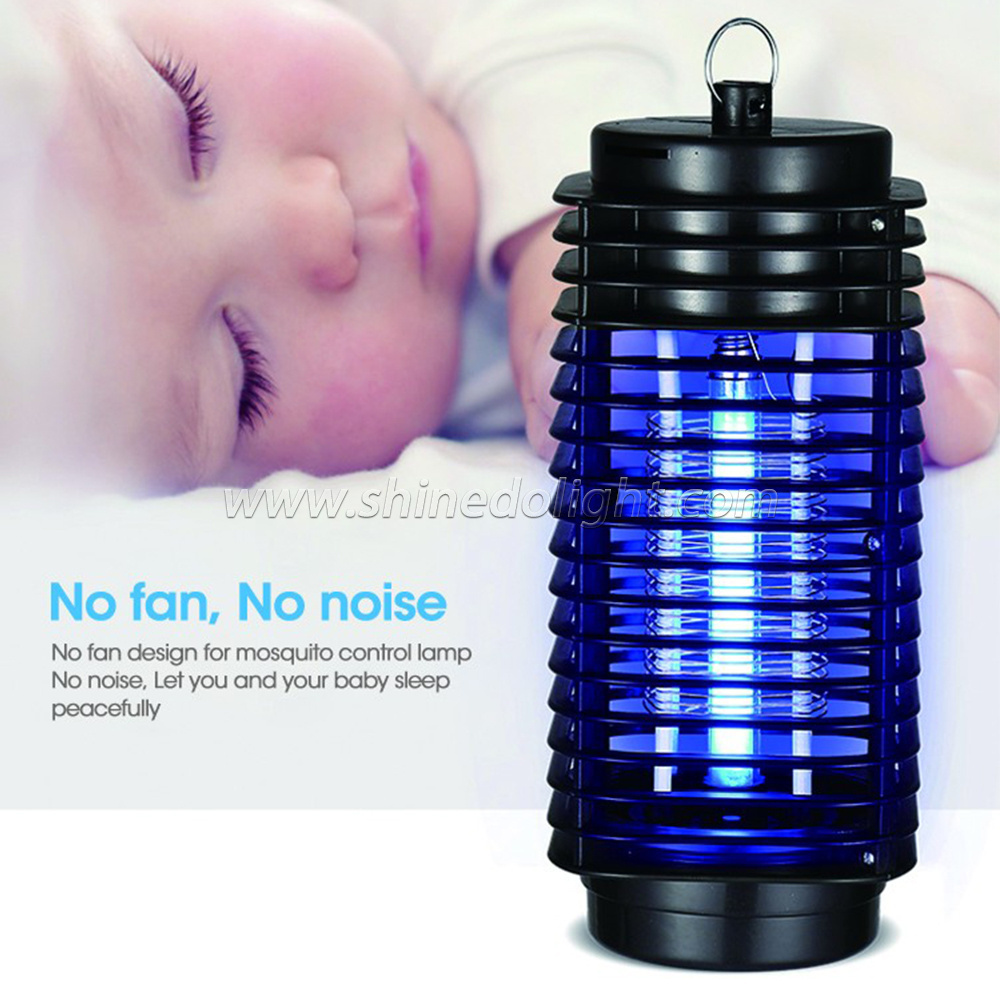 USB Powered Electric Bug Zapper Indoor Powerful UV Light Mosquito Killer Lamp Durable Wide Coverage Mosquito Killer Lamp